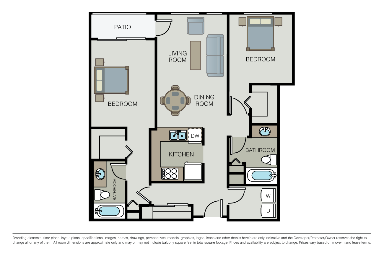 Plan 2E floor plan